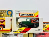 MATCHBOX: Eight 1:64 scale Matchbox models featuring the Ford Model A Van (MB38) in various liveries, all in original packaging [Location: Sydney] - 3