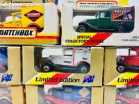 MATCHBOX: Eight 1:64 scale Matchbox models featuring the Ford Model A Van (MB38) in various liveries, all in original packaging [Location: Sydney] - 4