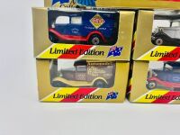 MATCHBOX: Eight 1:64 scale Matchbox models featuring the Ford Model A Van (MB38) in various liveries, all in original packaging [Location: Sydney] - 6