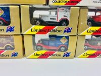MATCHBOX: Eight 1:64 scale Matchbox models featuring the Ford Model A Van (MB38) in various liveries, all in original packaging [Location: Sydney] - 9