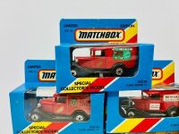 MATCHBOX: Seven 1:64 scale Matchbox models featuring the Ford Model A Van (MB38) in various liveries [Location: Sydney] - 6