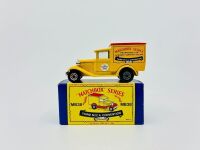 MATCHBOX: Five 1:64 scale Matchbox models featuring the Ford Model A Van (MB38) in various liveries, all in original packaging [Location: Sydney] - 3