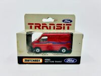 MATCHBOX: Four 1:64 scale Matchbox models featuring the Ford Transit (MB 60) in various liveries, all in original packaging [Location: Sydney] - 3