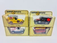 MATCHBOX YESTERYEAR: Four Matchbox Models of Yesteryear 1:43 scale models, all in original packaging [Location: Sydney]