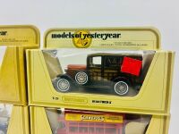 MATCHBOX YESTERYEAR: Four Matchbox Models of Yesteryear 1:43 scale models, all in original packaging [Location: Sydney] - 2