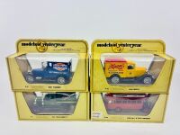MATCHBOX YESTERYEAR: Four Matchbox Models of Yesteryear 1:43 scale models, all in original packaging [Location: Sydney]