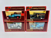 MATCHBOX YESTERYEAR: Four Matchbox Models of Yesteryear 1:43 scale models, all in original packaging [Location: Sydney]