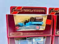 MATCHBOX YESTERYEAR: Four Matchbox Models of Yesteryear 1:43 scale models, all in original packaging [Location: Sydney] - 2