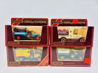 MATCHBOX YESTERYEAR: Four Matchbox Models of Yesteryear 1:43 scale models, all in original packaging [Location: Sydney]