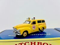 MATCHBOX YESTERYEAR: Two Matchbox Models of Yesteryear 1:43 scale Holden FJ Panel Vans, both in original packaging [Location: Sydney] - 3