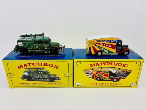 251 · MATCHBOX YESTERYEAR: Two Matchbox Models of Yesteryear 1:43 scale models, both in original packaging [Location: Sydney]