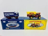 MATCHBOX YESTERYEAR: Two Matchbox Models of Yesteryear 1:43 scale models, both in original packaging [Location: Sydney]