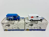 MATCHBOX YESTERYEAR: Two Matchbox Models of Yesteryear 'Power of the Press' series 1:43 scale models, both in original packaging [Location: Sydney]