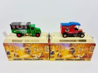 MATCHBOX YESTERYEAR: Two Matchbox Models of Yesteryear 'Great Beers of the World' series 1:43 scale models, both in original packaging [Location: Sydney]