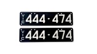 Victorian Numeric Plate | 444.474