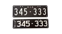 Victorian Numeric Plate | 345.333