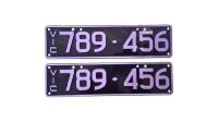 Victorian Numeric Plate | 789.456