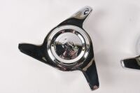 WHEEL SPINNERS: A very fine set of Ferrari three ear wheel spinner knock-offs, suits Ferrari 365 GTC/4, each measures approximately 55mm internally [Updated Description & Photos] [Location: Melbourne] - 8