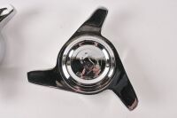 WHEEL SPINNERS: A very fine set of Ferrari three ear wheel spinner knock-offs, suits Ferrari 365 GTC/4, each measures approximately 55mm internally [Updated Description & Photos] [Location: Melbourne] - 10