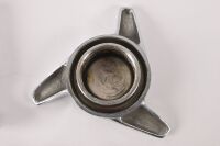 WHEEL SPINNERS: Four Ferrari three ear wheel spinner knock-offs, including three right hand thread and one left hand. Each measure approximately 55mm internally [Updated Description & Photos] [Location: Melbourne] - 5