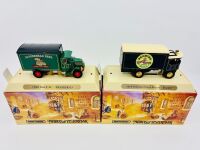 MATCHBOX YESTERYEAR: Two Matchbox Models of Yesteryear 'Great Beers of the World' series 1:43 scale models, both in original packaging [Location: Sydney]