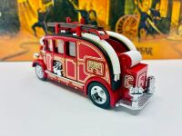 MATCHBOX YESTERYEAR: A Matchbox Models of Yesteryear 'Fire Engine' series 1:43 scale model of the 1936 Leyland Cub FK-7 Fire Engine (YFE08), complete with original packaging [Location: Sydney] - 5