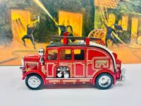 MATCHBOX YESTERYEAR: A Matchbox Models of Yesteryear 'Fire Engine' series 1:43 scale model of the 1936 Leyland Cub FK-7 Fire Engine (YFE08), complete with original packaging [Location: Sydney] - 6