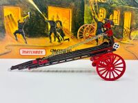 MATCHBOX YESTERYEAR: A Matchbox Models of Yesteryear 'Fire Engine' series 1:43 scale model of the 1936 Leyland Cub FK-7 Fire Engine (YFE08), complete with original packaging [Location: Sydney] - 7