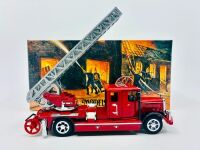MATCHBOX YESTERYEAR: Two Matchbox Models of Yesteryear 'Fire Engine' series 1:43 scale models, complete with original packaging [Location: Sydney] - 9