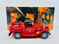 MATCHBOX YESTERYEAR: Two Matchbox Models of Yesteryear 'Fire Engine' series 1:43 scale models, both complete with original packaging [Location: Sydney] - 5