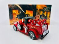 MATCHBOX YESTERYEAR: Two Matchbox Models of Yesteryear 'Fire Engine' series 1:43 scale models, both complete with original packaging [Location: Sydney] - 7