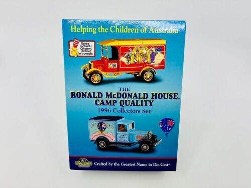 287 · MATCHBOX YESTERYEAR: A Matchbox Models of Yesteryear box set, 'The Ronald McDonald House Camp Quality 1996 Collectors Set', complete with original packaging [Location: Sydney]
