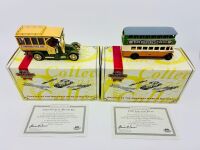 MATCHBOX YESTERYEAR: Two Matchbox Models of Yesteryear 1:43 scale models, both complete with original packaging. [Location: Sydney]