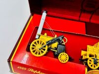 MATCHBOX YESTERYEAR: A Matchbox Models of Yesteryear 1:43 scale model of the 1812 Stephenson's Rocket (Y-12), complete with original packaging [Location: Sydney] - 2