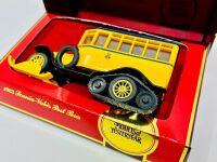 MATCHBOX YESTERYEAR: A Matchbox Models of Yesteryear 1:43 scale model of the 1923 Scania-Vabis Post Bus (Y16), complete with original packaging [Location: Sydney] - 2