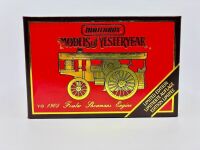 MATCHBOX YESTERYEAR: A Matchbox Models of Yesteryear 1:43 scale model of the 1905 Fowler Showman Engine (Y-19), complete with original packaging [Location: Sydney] - 4