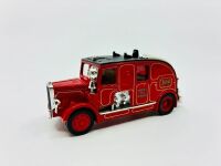 MATCHBOX YESTERYEAR: A Matchbox Models of Yesteryear 1:43 scale model of the 1936 Leyland 'Cub' Fire Engine FK-7 (YS-9), complete with original packaging [Location: Sydney] - 3