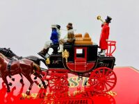 MATCHBOX YESTERYEAR: A Matchbox Models of Yesteryear 1:43 scale model of the c.1820 Passenger Coach & Horses (YS-39), complete with original packaging [Location: Sydney] - 5
