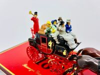 MATCHBOX YESTERYEAR: A Matchbox Models of Yesteryear 1:43 scale model of the c.1820 Passenger Coach & Horses (YS-39), complete with original packaging [Location: Sydney] - 6