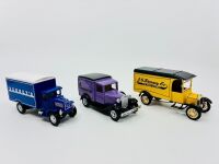 MATCHBOX YESTERYEAR: Three Matchbox Models of Yesteryear 1:43 scale models in 'J.C Penny' liveries Location: Sydney]