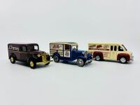 MATCHBOX YESTERYEAR: Three Matchbox Models of Yesteryear 1:43 scale models. [Location: Sydney]