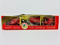 Lledo: A Lledo box set, 'Arnott's Biscuits 125th Anniversary Collection' (YS-65), featuring three 1:43 scale models, complete with original packaging [Location: Sydney]