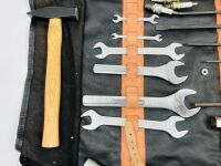 FERRARI 275: An incomplete 275 GTB/4 tool kit in reproduction vinyl tool roll, missing various tools and jack with some associated tools - 11