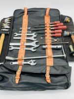 FERRARI 275: An incomplete 275 GTB/4 tool kit in reproduction vinyl tool roll, missing various tools and jack with some associated tools - 15