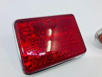 SIDE INDICATOR: An teardrop Altissimo side indicator with chrome bezel - 3