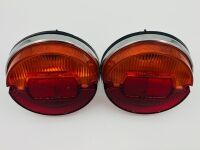 CATALUX TAIL LAMPS: A pair of tail lamps to suit a Fiat 850 - 2