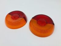 FERRARI: A pair of plastic Altissimo tail light lens to suit 250, 275 GTB models marked IGM 3529 IP - 3