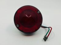 TAIL LAMP: A circular Lucas L692 red tail lamp with chrome bezel - 2