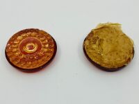 TAIL LIGHT LENSES: A pair of circular tail lenses - 3