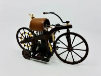 FRANKLIN MINT: A 1:8 scale model by Franklin Mint of the 1885 Daimler Single Track Motor Vehicle. [Location: Sydney] - 2